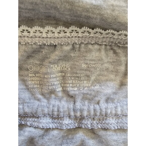 Gilligan & O'Malley Tank Women's Top Sleepwear Shirt Heather Gray Size Medium - Picture 5 of 7